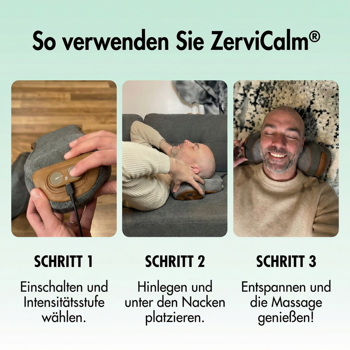 ZerviCalm® | Nackenmassagegerät